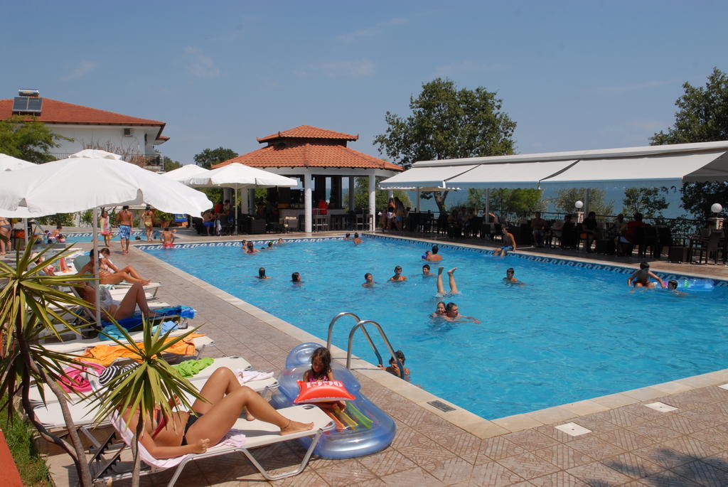 Hotel Camping Agiannis Makrygialos Exteriör bild