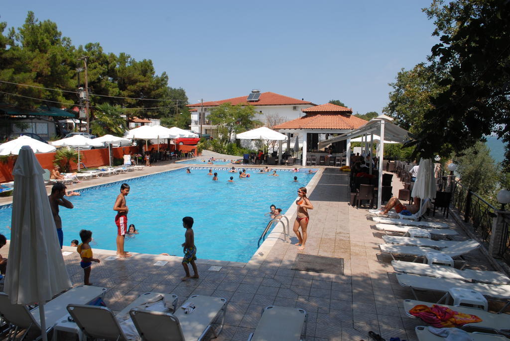 Hotel Camping Agiannis Makrygialos Exteriör bild